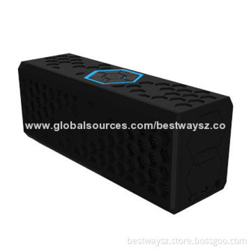 Square Bluetooth Speaker with BQB Certificate 1,000mA Battery Capacity
